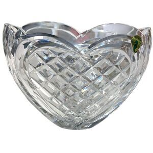 Waterford Crystal Heart Shaped Vase